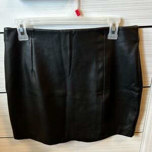 Dynamite Leather Skirt